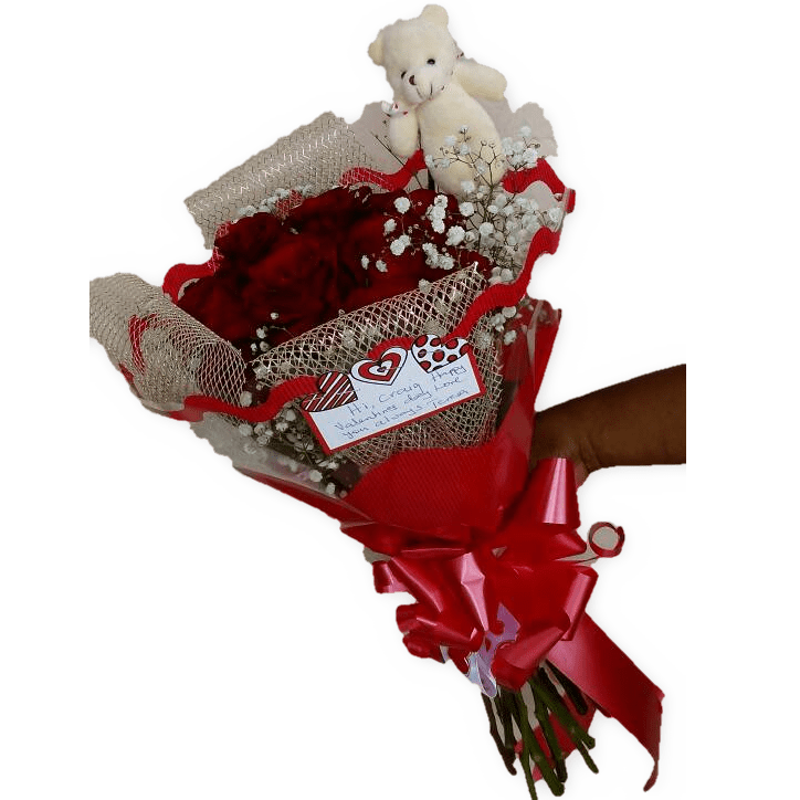 bouquet-teddy