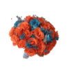 Blue and Orange Bouquet
