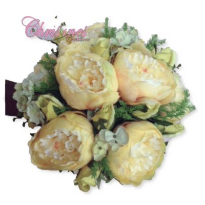 Cream Peony Bouquet