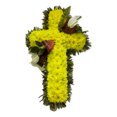 yellow-wreath-cross