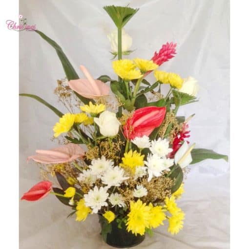 floral gift arrangement