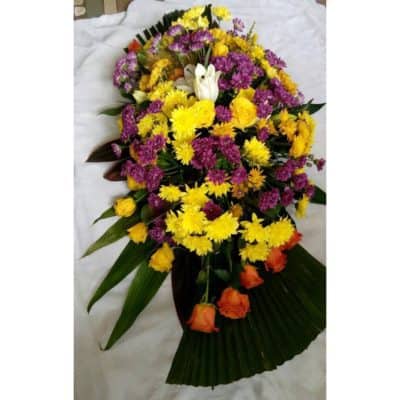 funeral flowers in lagos casket saddle
