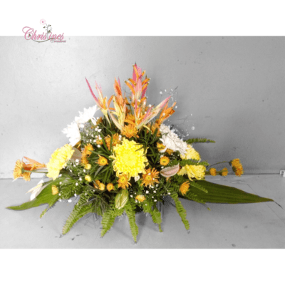 simple floral arrangement