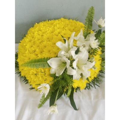 yellow wreath