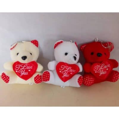 5" Mini Teddy Keyring